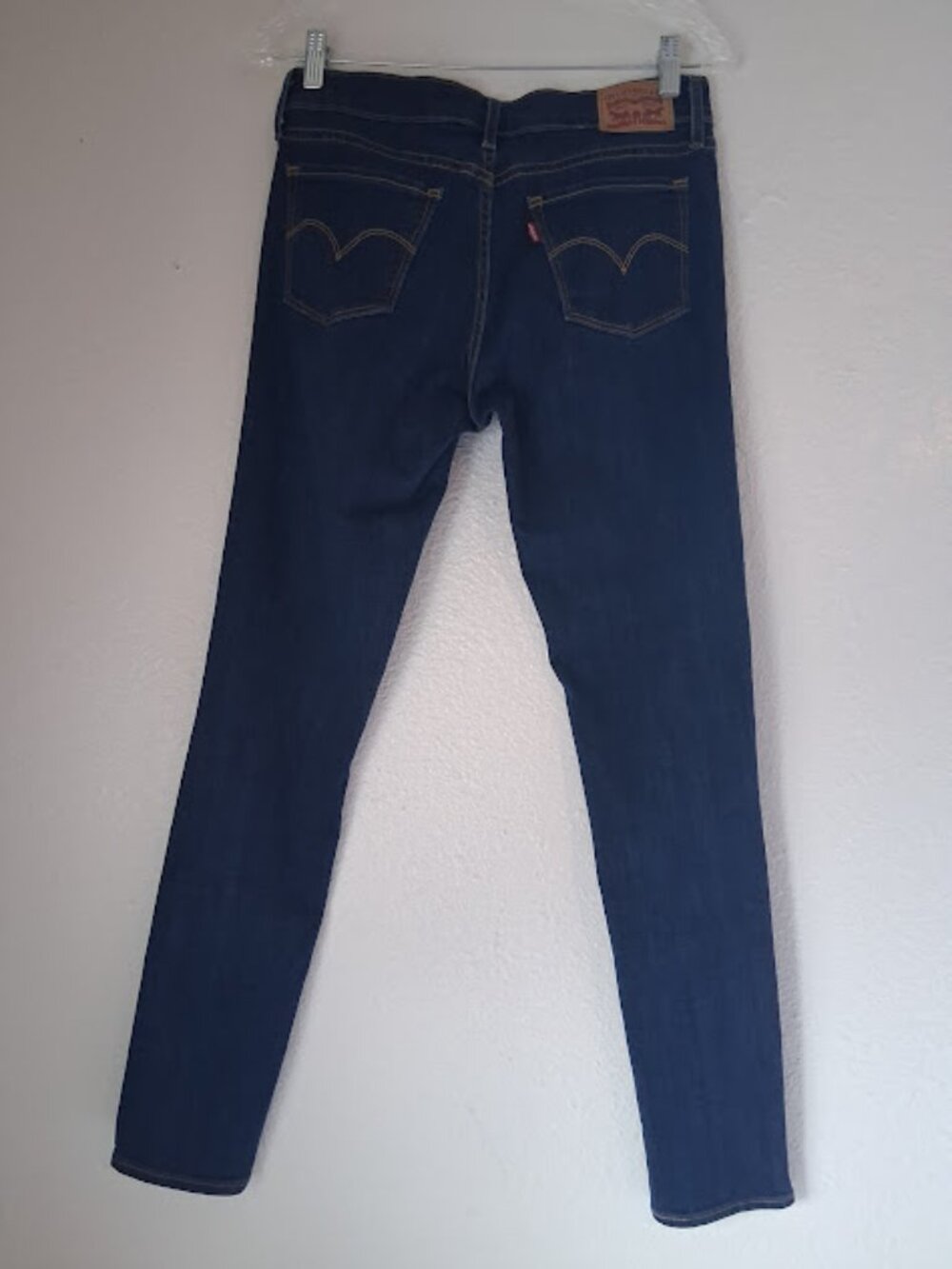 Levi's 711 women's size 28 Skinny dark wash jeans - Picture 4 of 16
